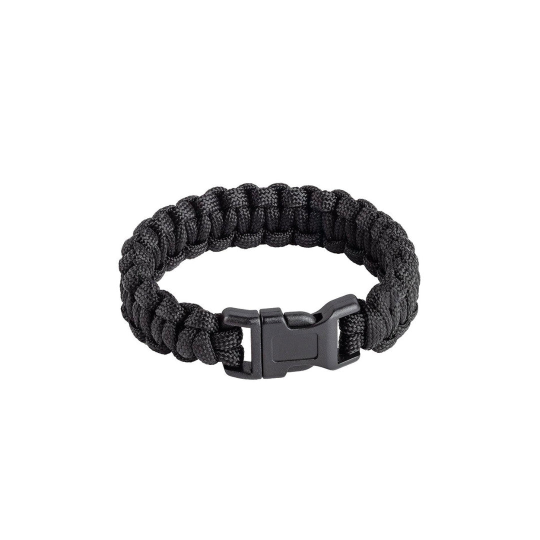 UNYZONE : A10 EQUIPMENT Bracelet de survie en paracorde noir