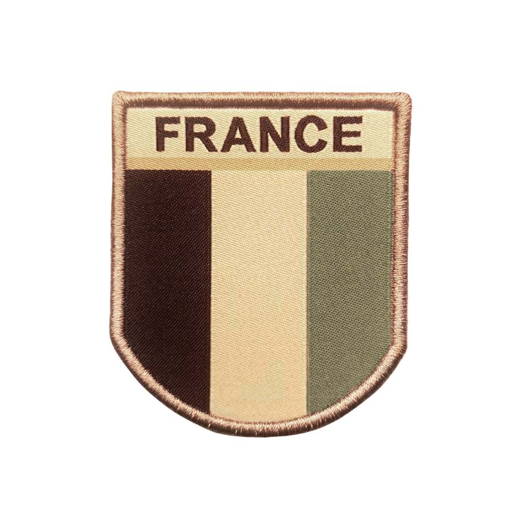 UNYZONE : A10 EQUIPMENT Patch brodé France couleur désert