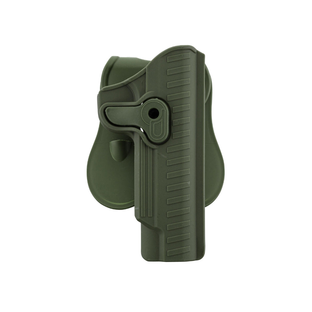 UNYZONE : BO MANUFACTURE Holster quick release pour colt 1911 pour droitier vert olive