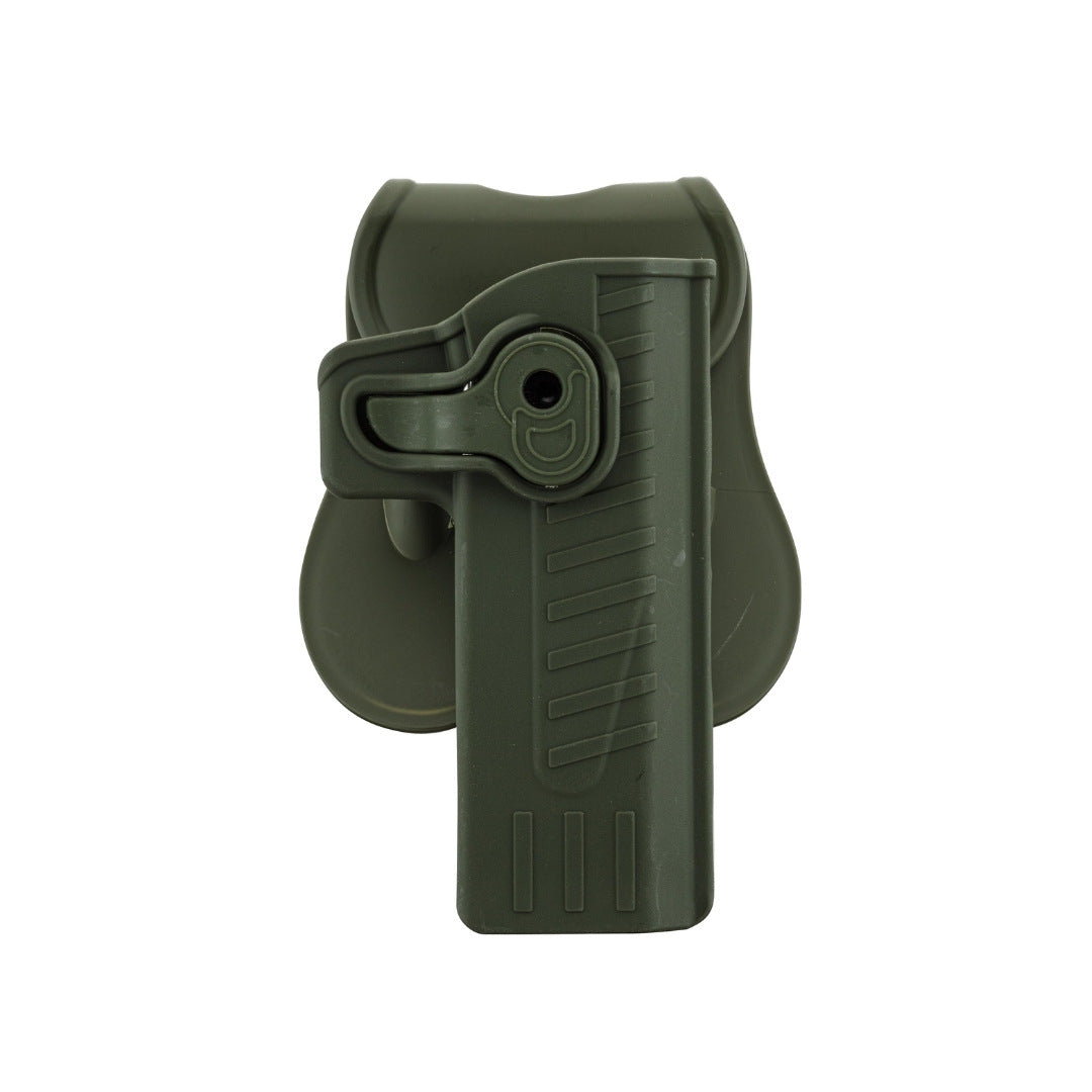 UNYZONE : BO MANUFACTURE Holster quick release pour Hi-Capa pour droitier vert olive