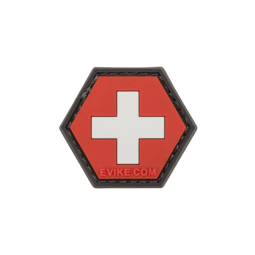 UNYZONE EVIKE-EUROPE Patch PVC drapeau Suisse