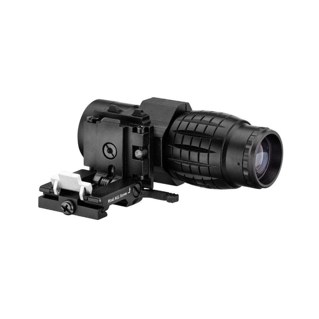 UNYZONE : LANCER TACTICAL Magnifier 1-x avec montage basculant basculé