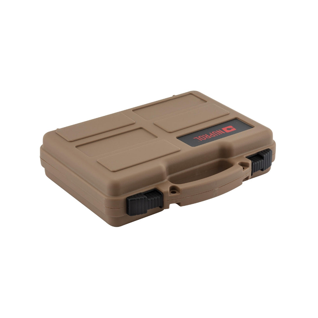 UNYZONE : NUPROL Mallette avec mousse à vague pour PA 30x 25 x 8 cm tan vue de dessus