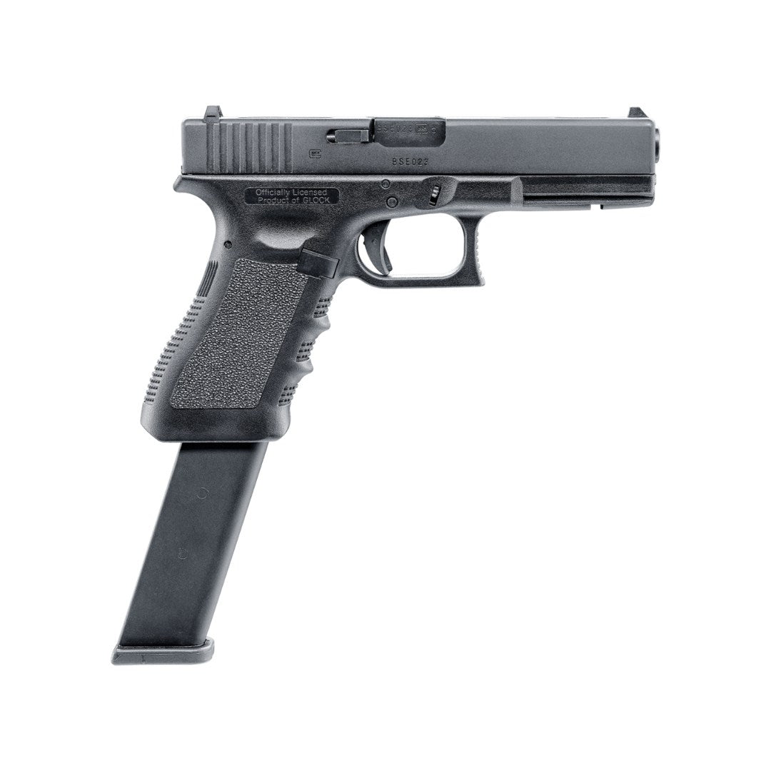 UNYZONE : UMAREX/VFC Réplique pistolet Glock 18C en noir qui peut faire du Full auto, vue côté droit