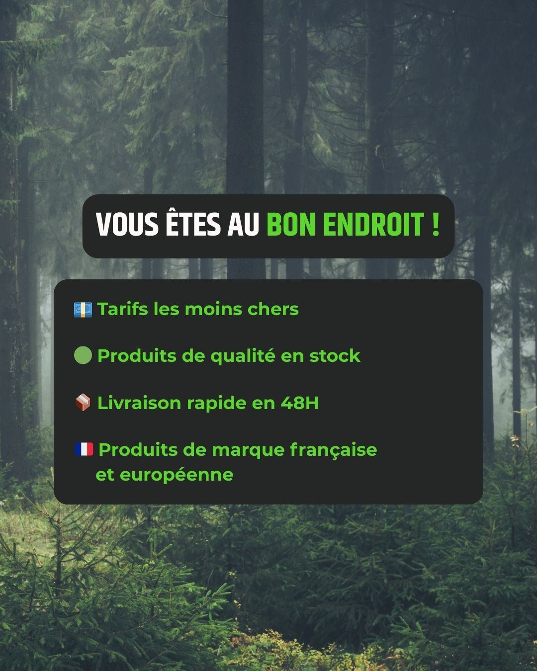 Unyzone : Slide mobile "Vous êtes au bon endoirt !"