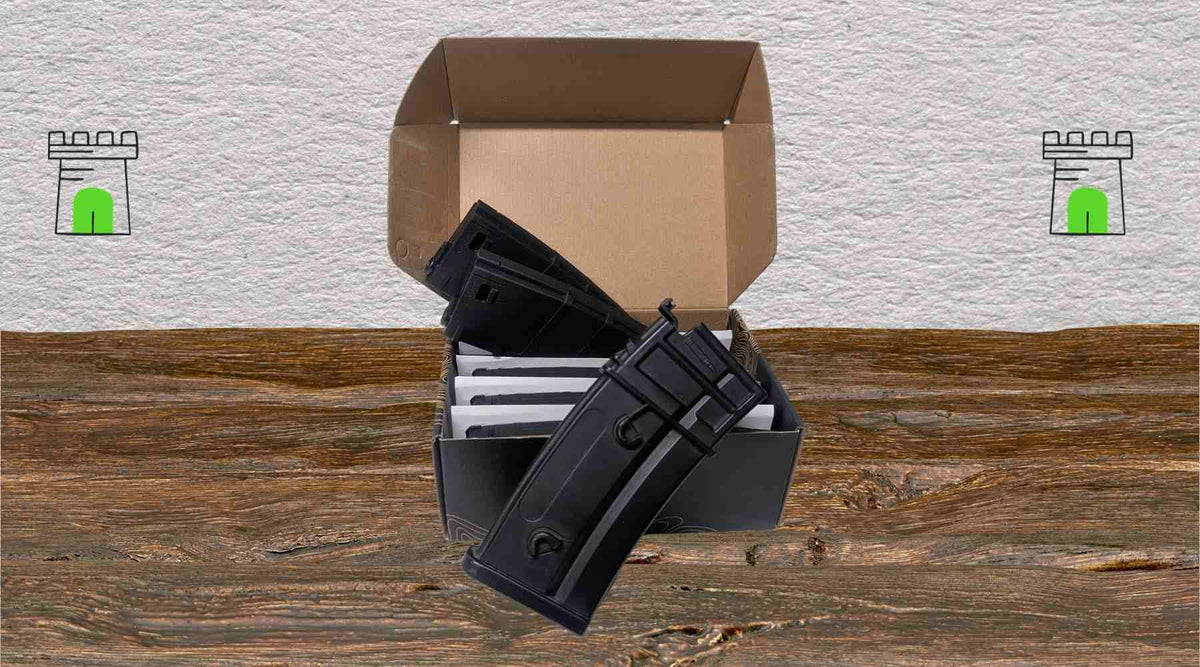 Les différents chargeurs en airsoft