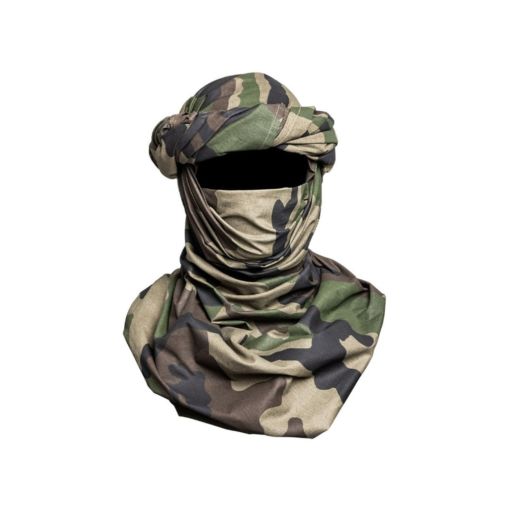 UNYZONE : TOE/A10 EQUIPMENT Chèche touareg en camouflage Centre d'Europe