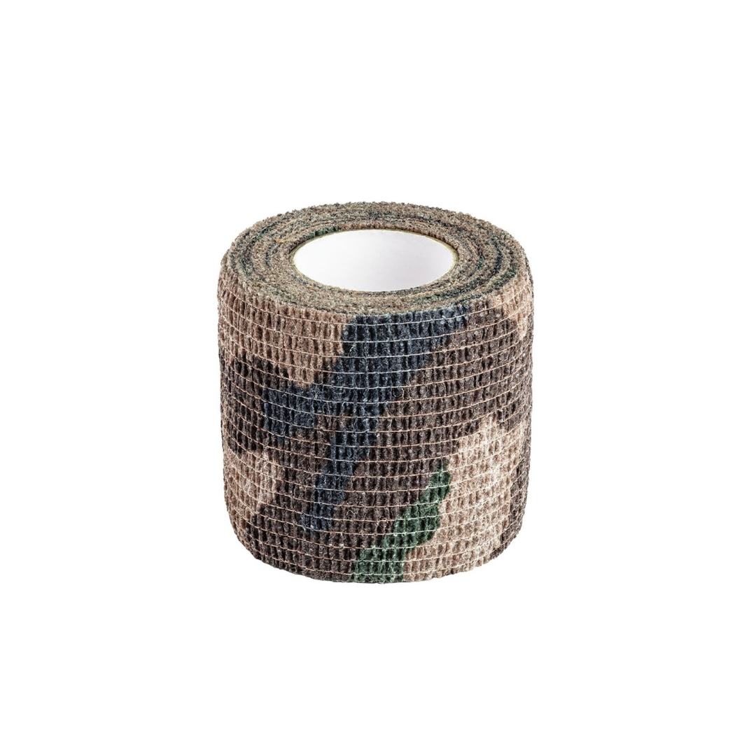 UNYZONE : A10 EQUIPMENT Bande auto-agrippante de 5 cm x 4.50 m de camouflage CE