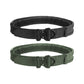 UNYZONE : A10 EQUIPMENT Ceinturons tactiques avec attaches MOLLE 50 mm noir et vert olive