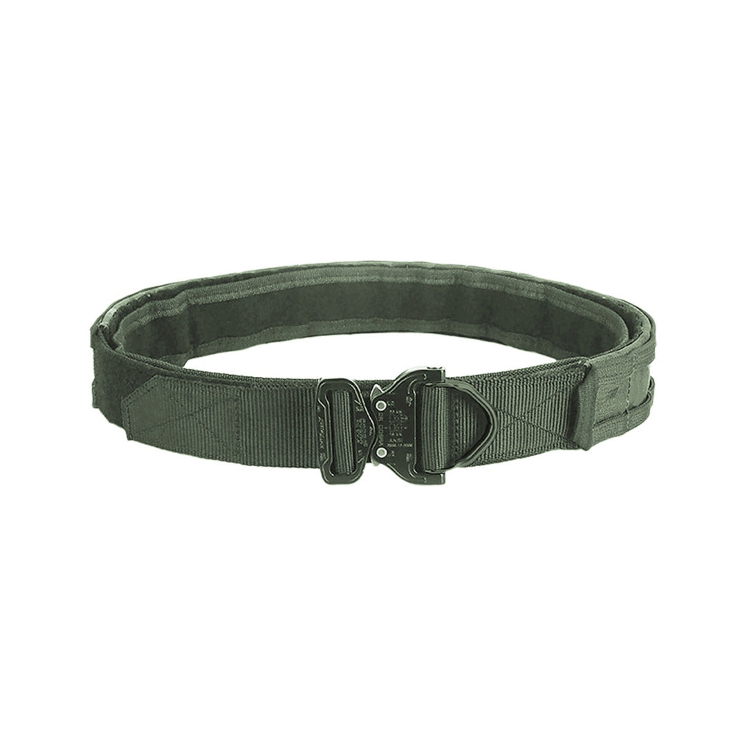 UNYZONE : A10 EQUIPMENT Ceinturon tactique avec attache MOLLE 50 mm vert olive