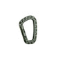 UNYZONE : A10 EQUIPMENT Mousqueton asymétrique vert olive