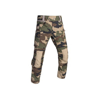 UNYZONE : A10 EQUIPMENT Pantalon V2 FIGHTER, entrejambe 83 cm en camouflage Centre d'Europe vue de côté devant