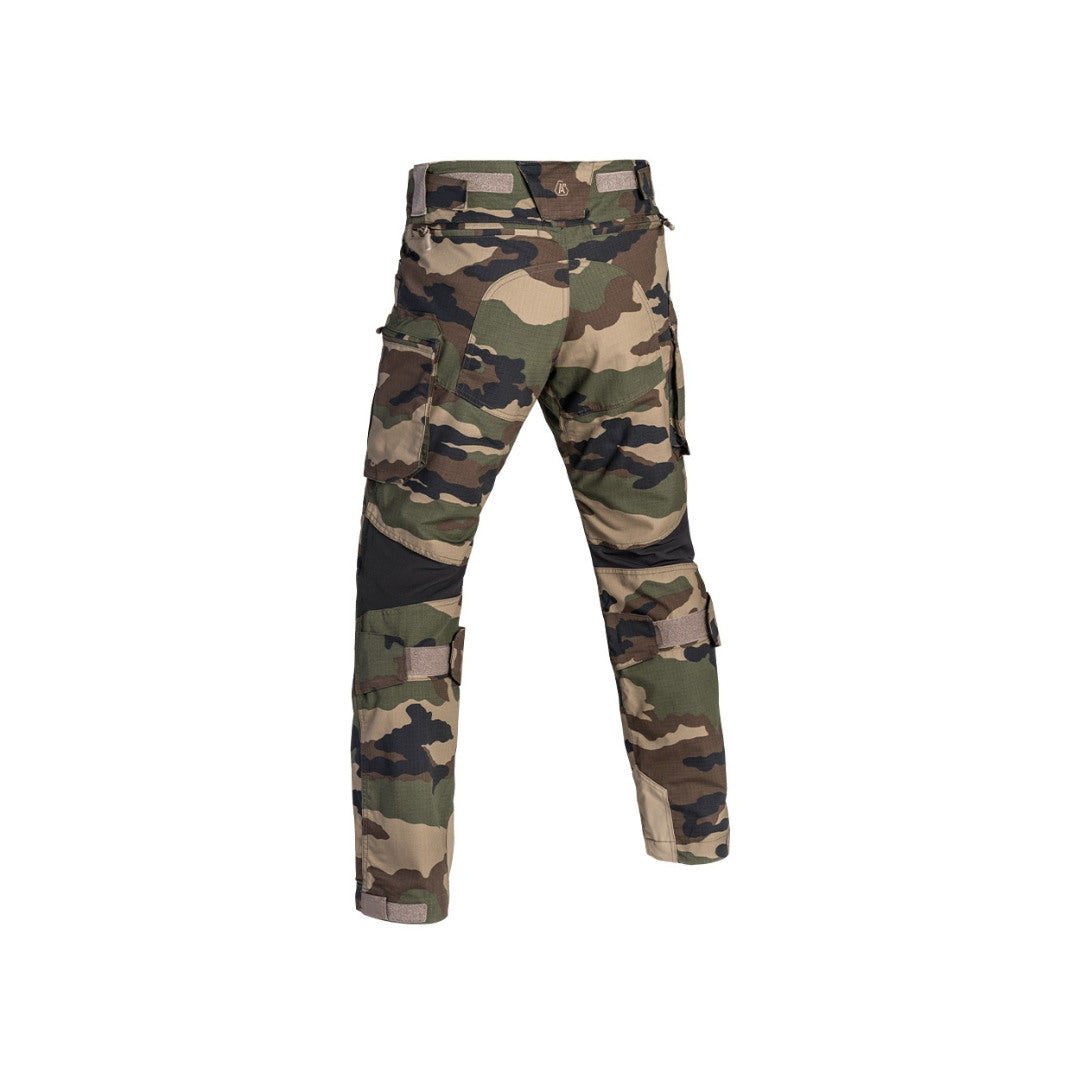UNYZONE : A10 EQUIPMENT Pantalon V2 FIGHTER, entrejambe 83 cm en camouflage Centre d'Europe vue de derrière de côté