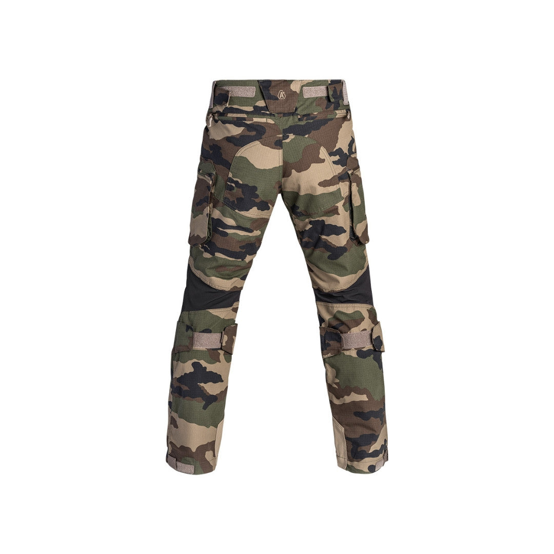 UNYZONE : A10 EQUIPMENT Pantalon V2 FIGHTER, entrejambe 83 cm en camouflage Centre d'Europe vue de derrière
