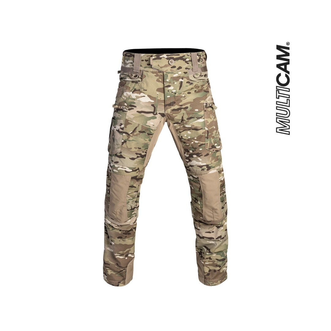 UNYZONE : A10 EQUIPMENT Pantalon V2 FIGHTER, entrejambe 83 cm en camouflage Multicam