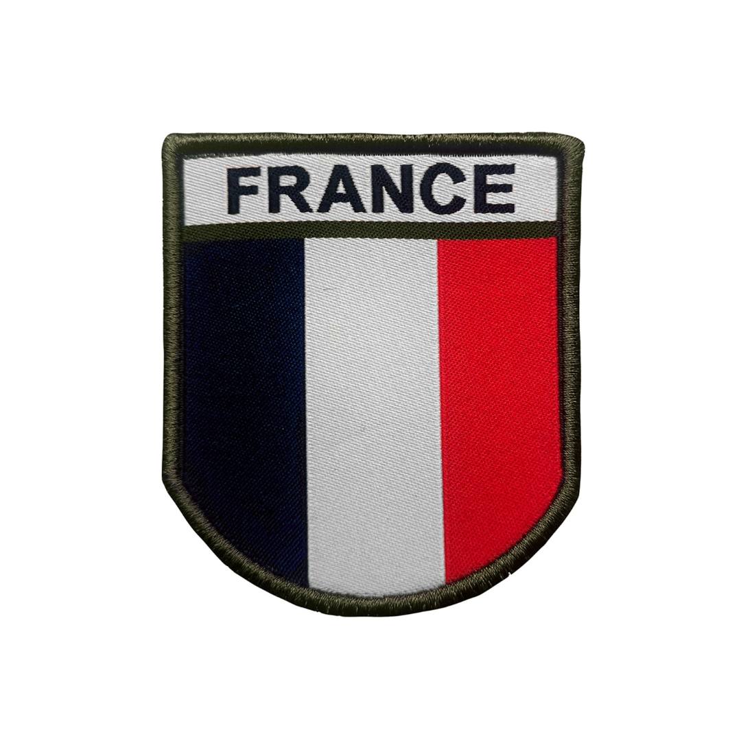 UNYZONE : A10 EQUIPMENT Patch brodé France haute visibilité