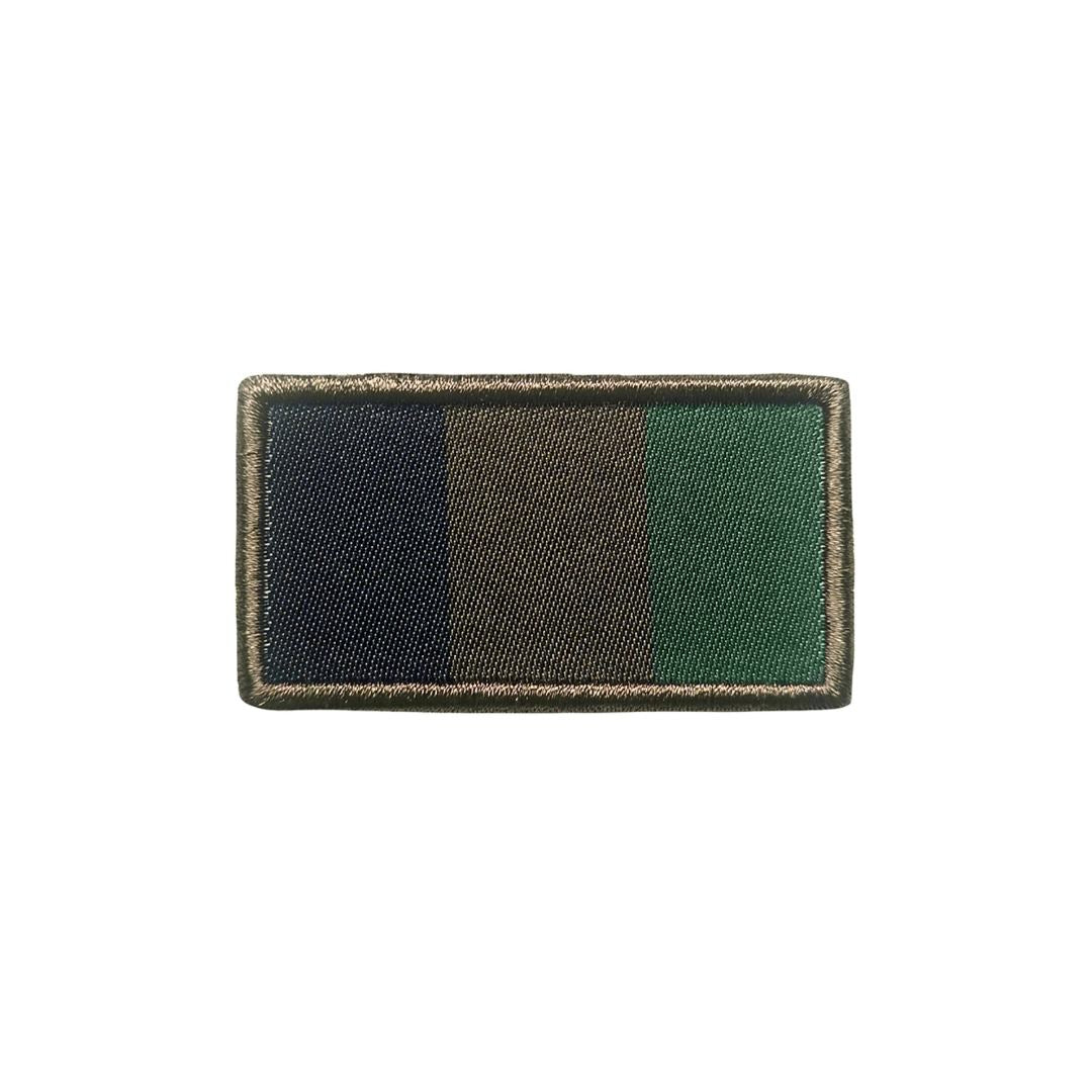 UNYZONE : A10 EQUIPMENT Patch tissu brodé drapeau français basse visibilité