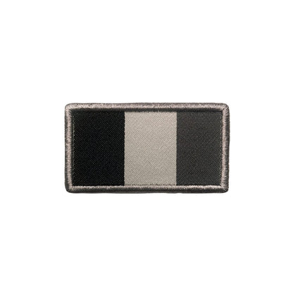 UNYZONE : A10 EQUIPMENT Patch tissu brodé drapeau français en gris