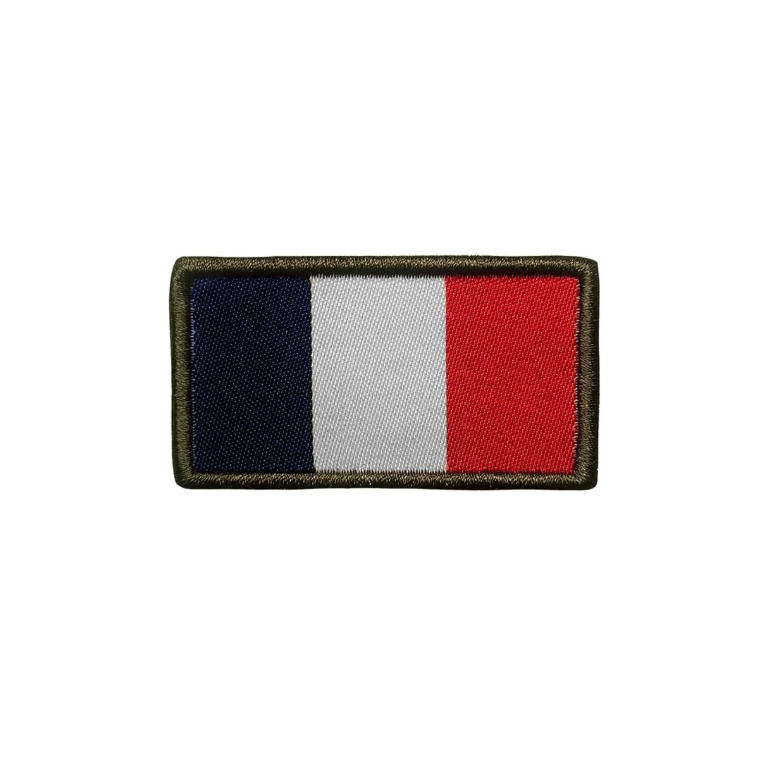 UNYZONE : A10 EQUIPMENT Patch brodé drapeau français haute visibilité 