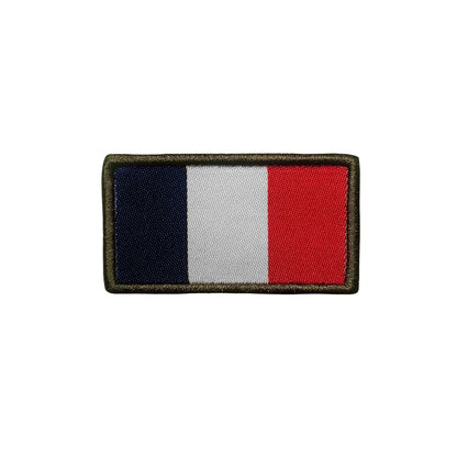 UNYZONE : A10 EQUIPMENT Patch brodé drapeau français haute visibilité 