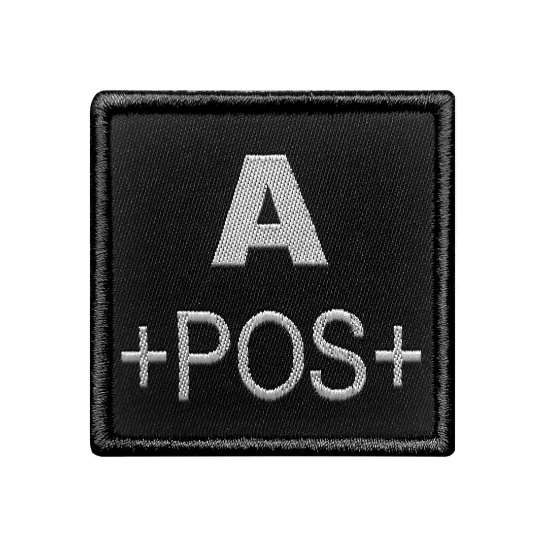 UNYZONE : A10 EQUIPMENT Patch brodé groupe sanguin A+