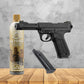 UNYZONE : Box pistolet airsoft AAP-01 assassin GBB en gaz couleur noir de chez Action Army