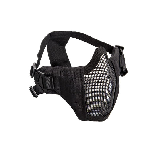 UNYZONE : ASG Stalker/masque grillagé étendu en tissu de couleur noir