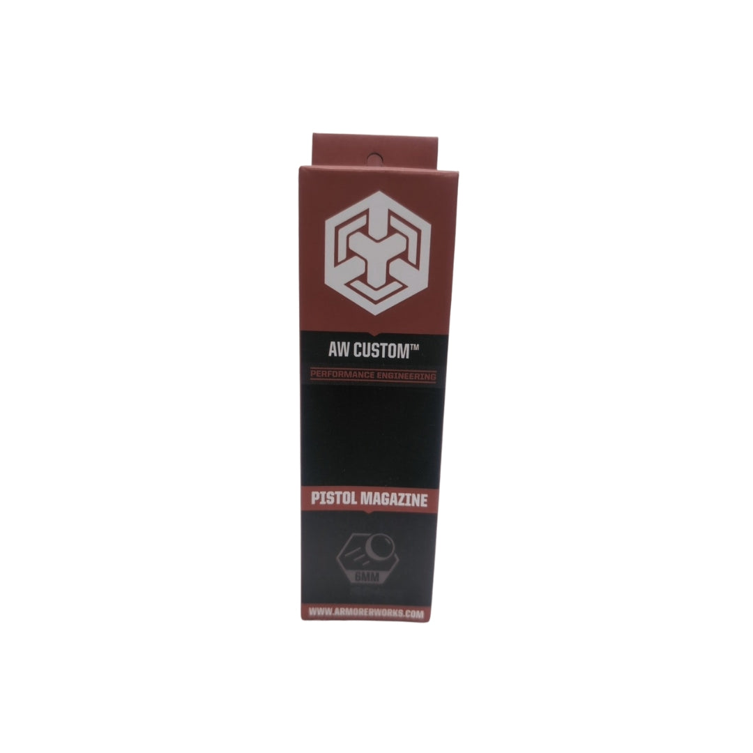 UNYZONE : AW CUSTOM Boîte d'emballage du chargeur VX9 23 coups gaz noir