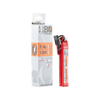 UNYZONE : BO MANUFACTURE Batterie LIPO 2 sticks 7,4V 1300mhA 25C en Mini Tamyia avec boîte