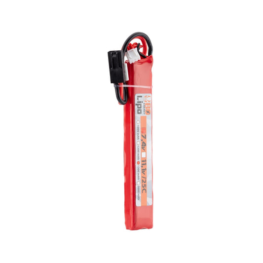 UNYZONE : BO MANUFACTURE Batterie LIPO 7.4V 1300 mAh 25C 1 stick en mini tamiya