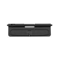 UNYZONE : BO MANUFACTURE Dust cover/Trappe d'éjection noir pour M4 AEG vue de derrière