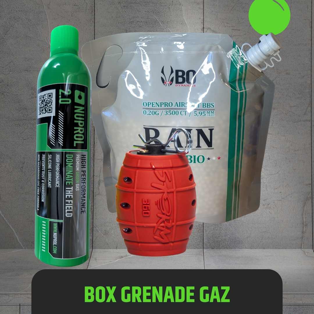 Box - Grenade gaz à impact STORM 360 GEN 3