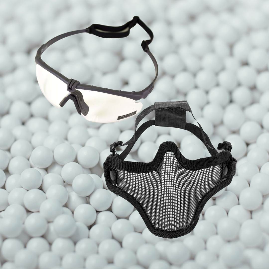 UNYZONE : Box protection oculaire et facial avec fond