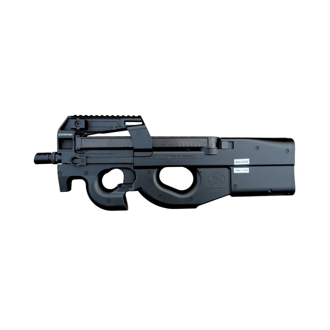 UNYZONE : CYBERGUN et CYMA Réplique FN P90 noir en AEG à 1,4J avec marquage officiel FN Herstal