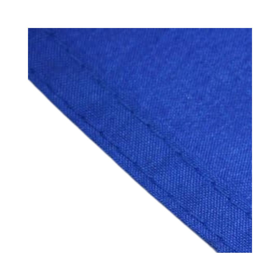 UNYZONE : AZ FLAG Drapeau de jeu bleu de 90 x 60 cm avec œillet métallique vue sur la couture et la qualité du tissu