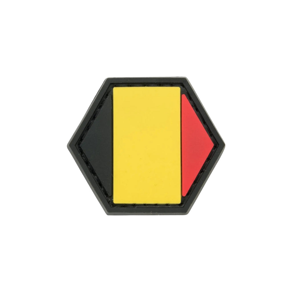 UNYZONE EVIKE-EUROPE Patch PVC drapeau de la Belgique