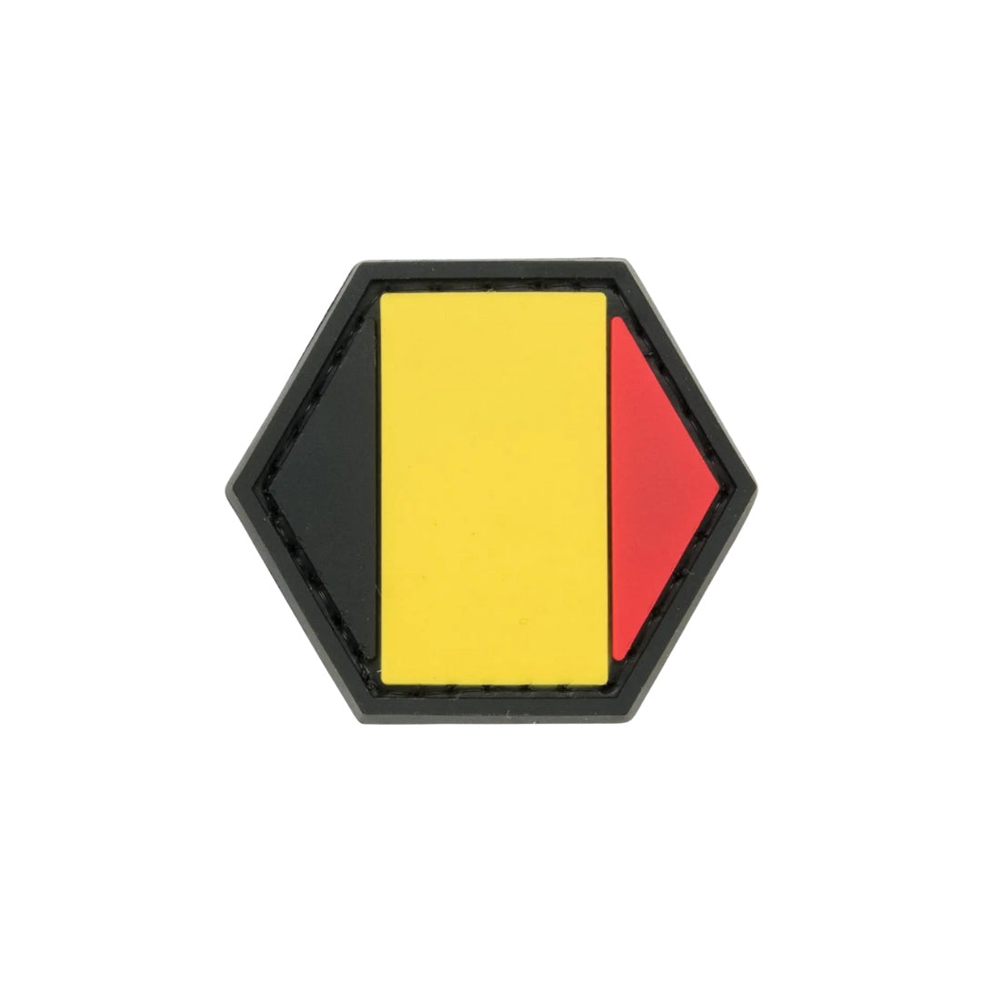 UNYZONE EVIKE-EUROPE Patch PVC drapeau de la Belgique