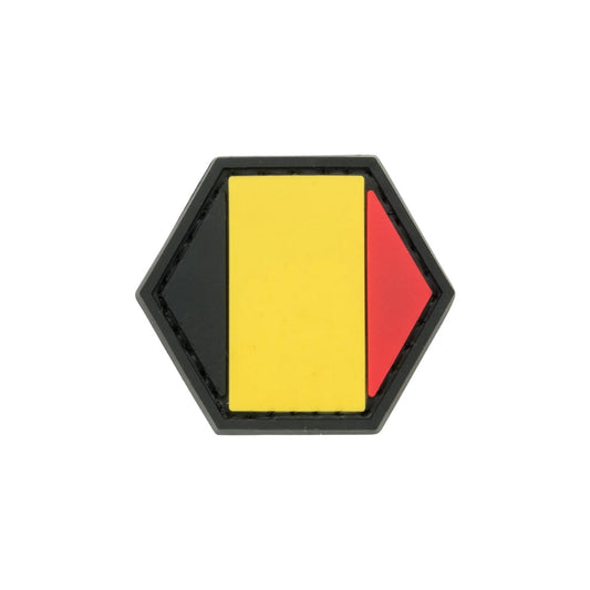 UNYZONE EVIKE-EUROPE Patch PVC drapeau de la Belgique