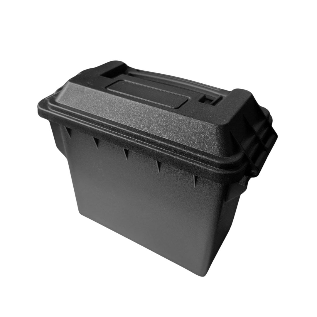 UNYZONE : FOT Caisse de munition polymère noir 17,5 x 9 x 13,5 cm vue de côté