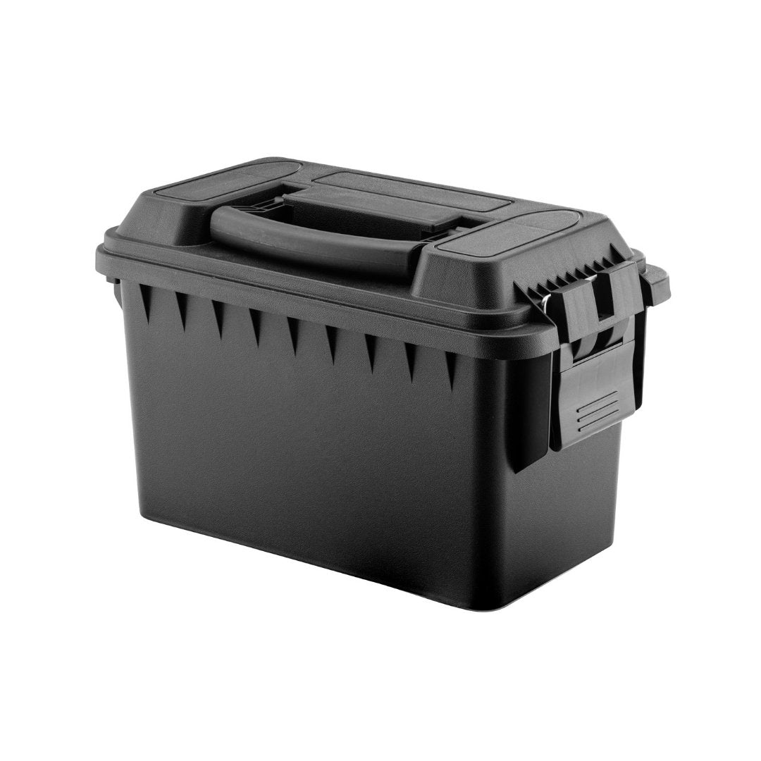 UNYZONE : FOT, Caisse de munition polymère noir pour cal.50 ou pour boîte de rangement étanche en 30 x 16 x 17.5 cm