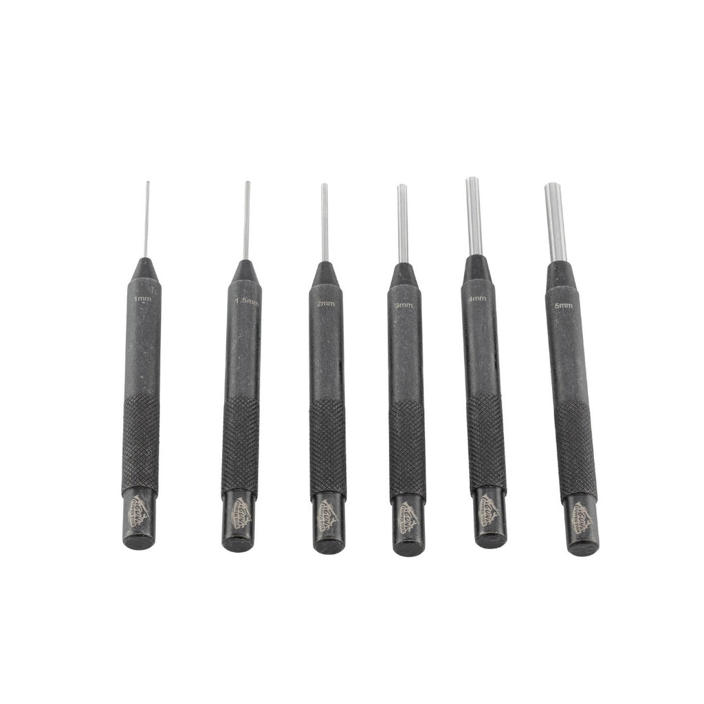 UNYZONE : GUN POWER TOOL Set de chasse goupilles 6 pièces en acier HRC, présentation goupilles