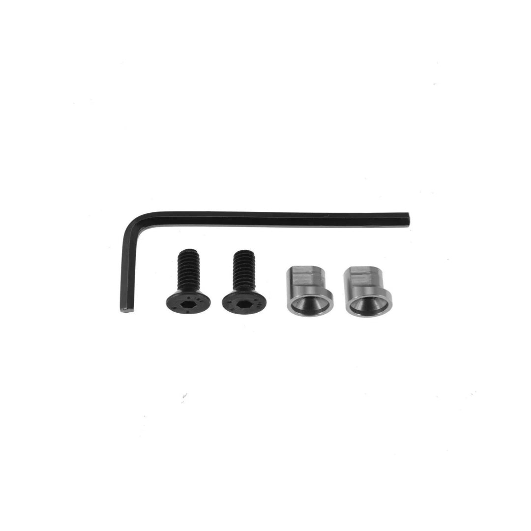 UNYZONE : JJ AIRSOFT Set de 2 vis noir pour Keymod, avec clé BTR