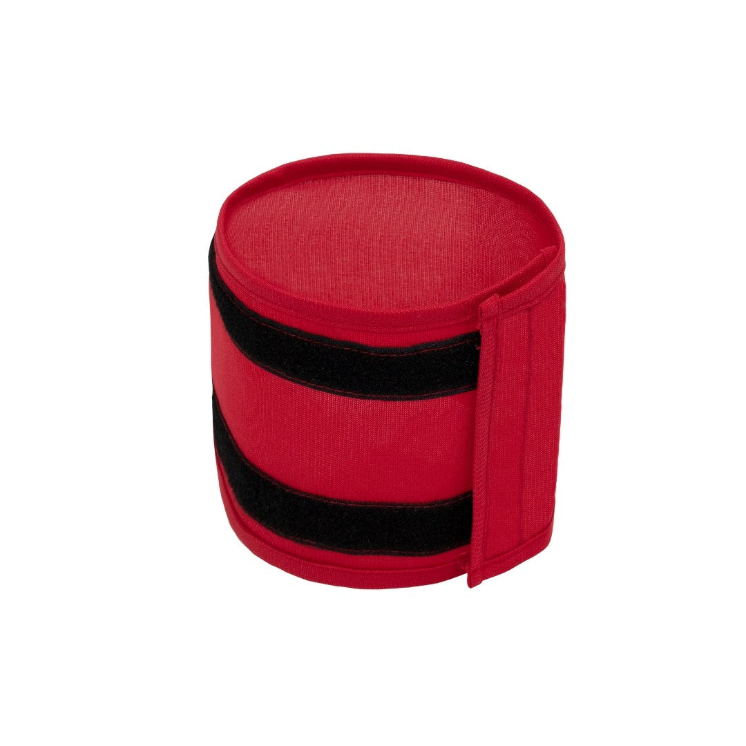 UNYZONE : KORNTEX Brassads rouge avec fermeture velcro