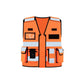 UNYZONE : KORNTEX Gilet de sécurité tactique orange, idéale pour les organisateurs et arbitres