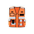 UNYZONE : KORNTEX Gilet de sécurité tactique orange, idéale pour les organisateurs et arbitres
