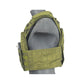 UNYZONE : LANCER TACTICAL Gilet tactique SPAC 1000D vert olive vue de côté