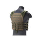 UNYZONE : LANCER TACTICAL Gilet tactique type JPC MOLLE avec rétention vert olive vue de derrière