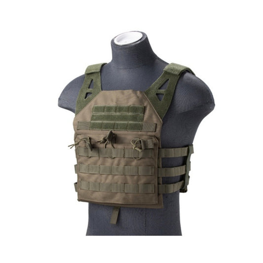UNYZONE : LANCER TACTICAL Gilet tactique type JPC MOLLE avec rétention vert olive