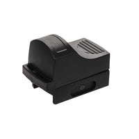 UNYZONE : LANCER TACTICAL Mini red dot reflex sight noir avec cache de protection