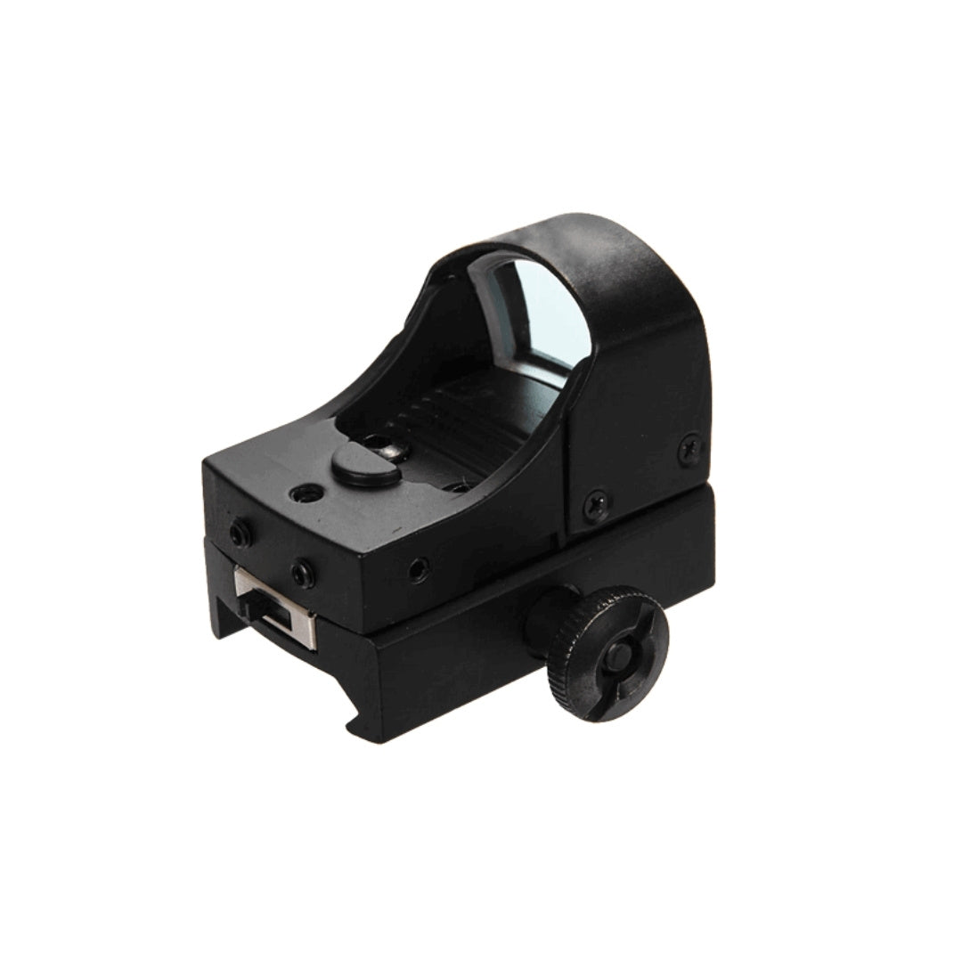 UNYZONE : LANCER TACTICAL Mini red dot reflex sight noir, vue de derrière